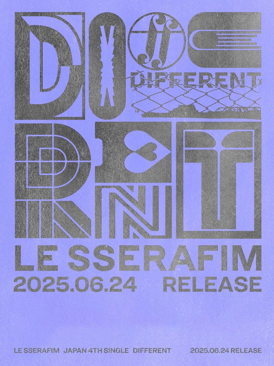 LE SSERAFIM 6月24日(火)に日本4thシングル 'DIFFERENT'リリース